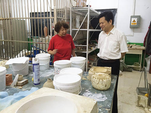 视察产品设计泥料造型工作室